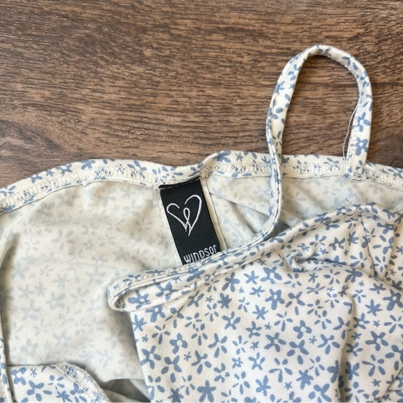 Windsor Floral Ruched Mini Dress - Picture 4 of 4